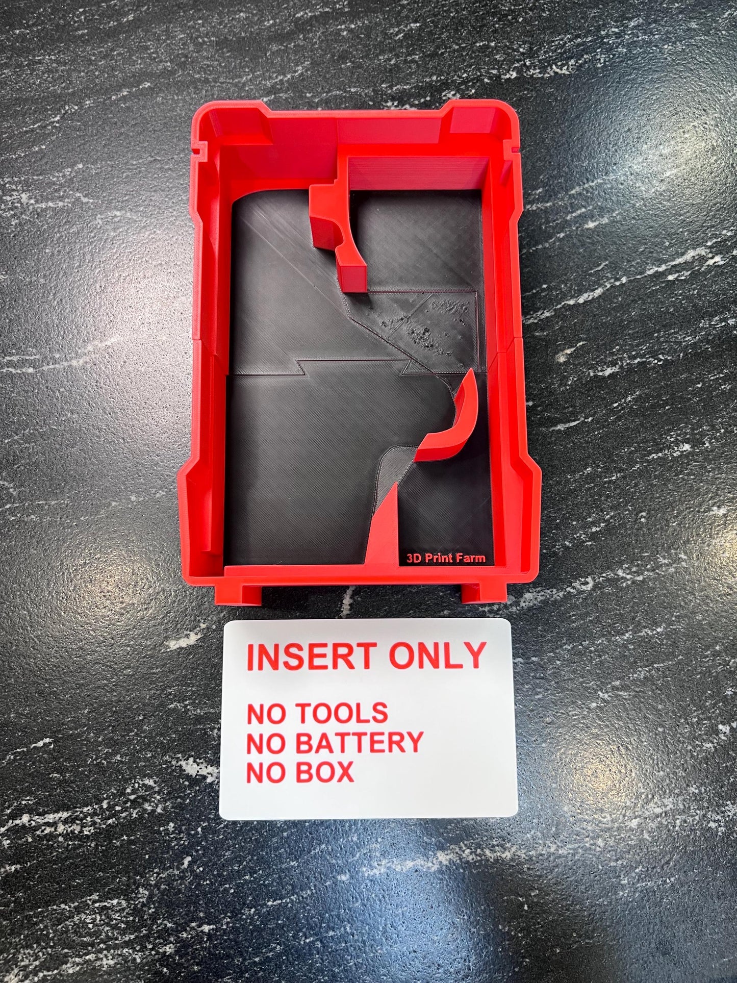Milwaukee Compatible M12 Fuel Hackzall Organizing Insert Tray