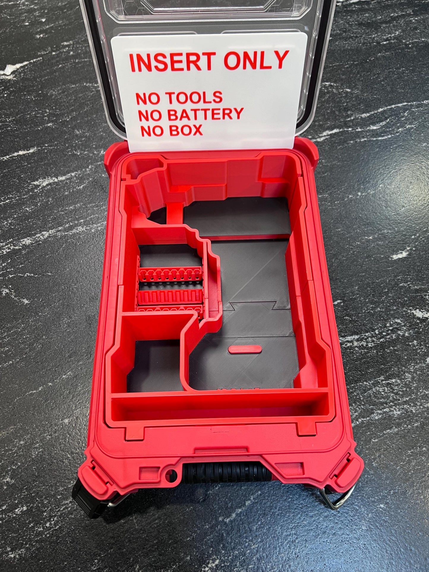 Milwaukee Compatible M18 Hammer Drill/Driver Organizing Insert Tray
