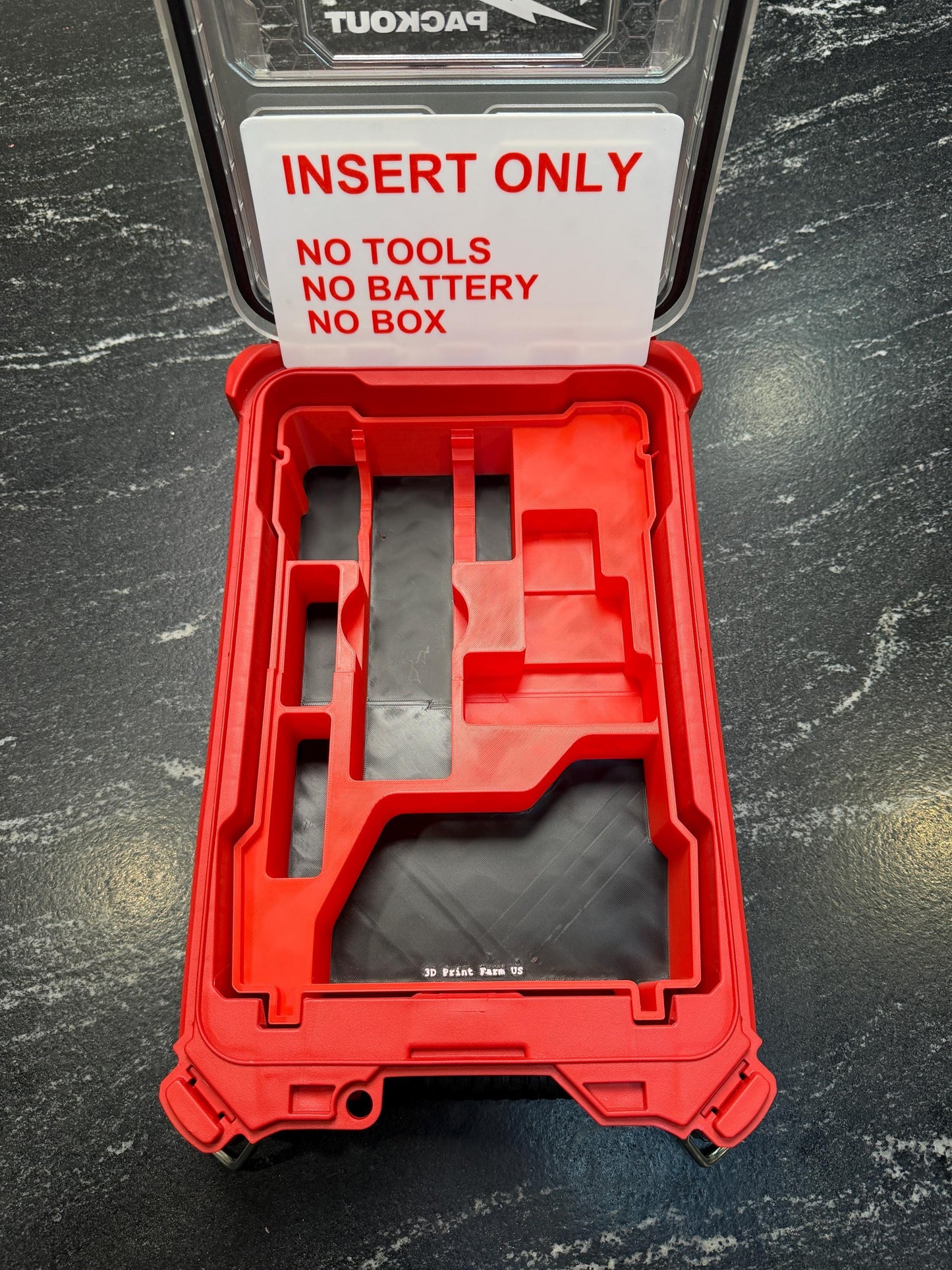 Milwaukee Compatible M12 CUT OFF TOOL Organizing Insert Tray