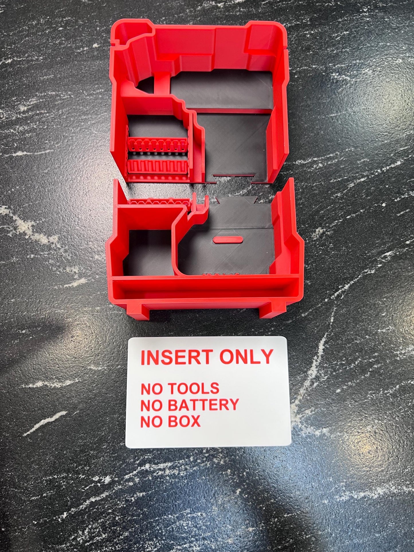 Milwaukee Compatible M18 Hammer Drill/Driver Organizing Insert Tray