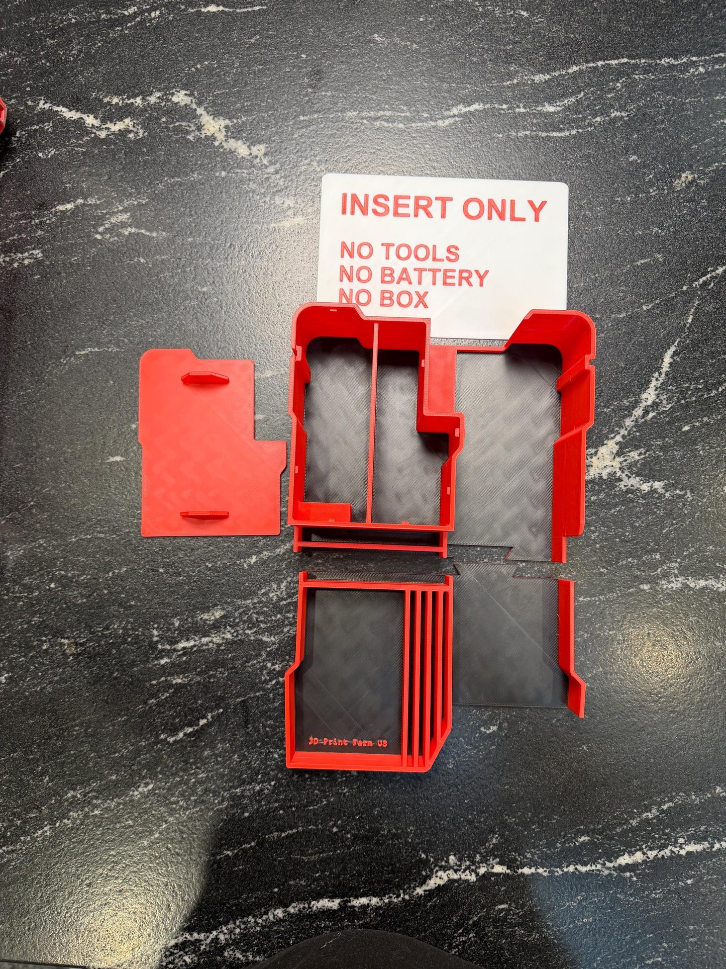 Milwaukee Compatible M18 Oscillating Multitool Packout Insert Tray