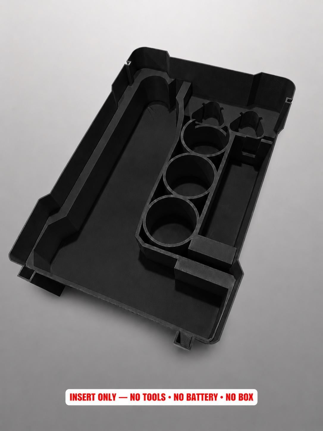 Milwaukee Compatible M12 ProPex Organizing Insert Tray BLACK