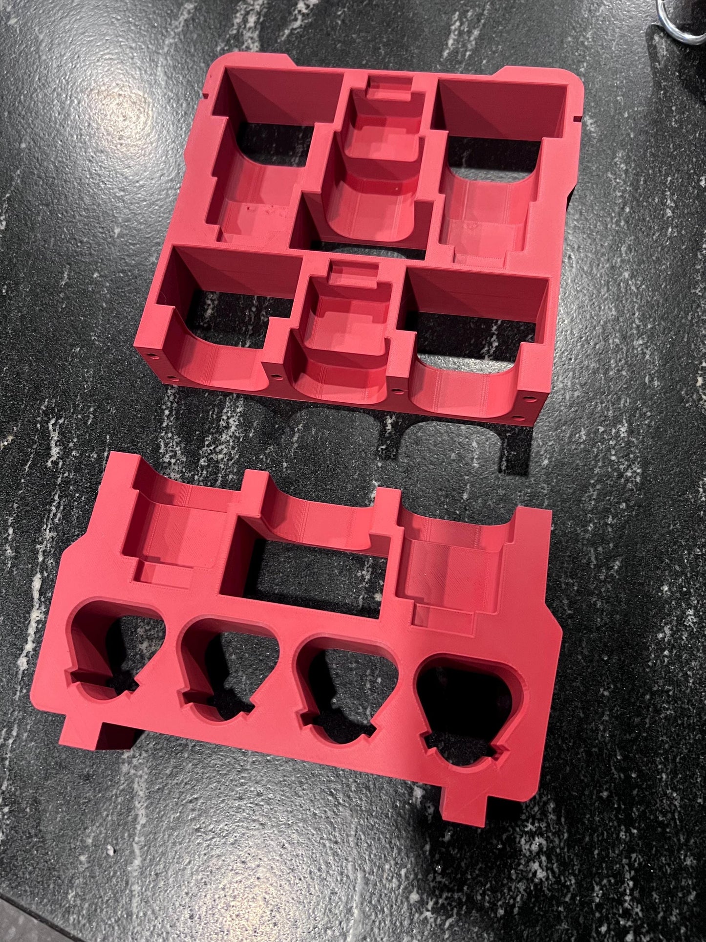 Milwaukee Compatible M12 Battery Organizing Insert Tray