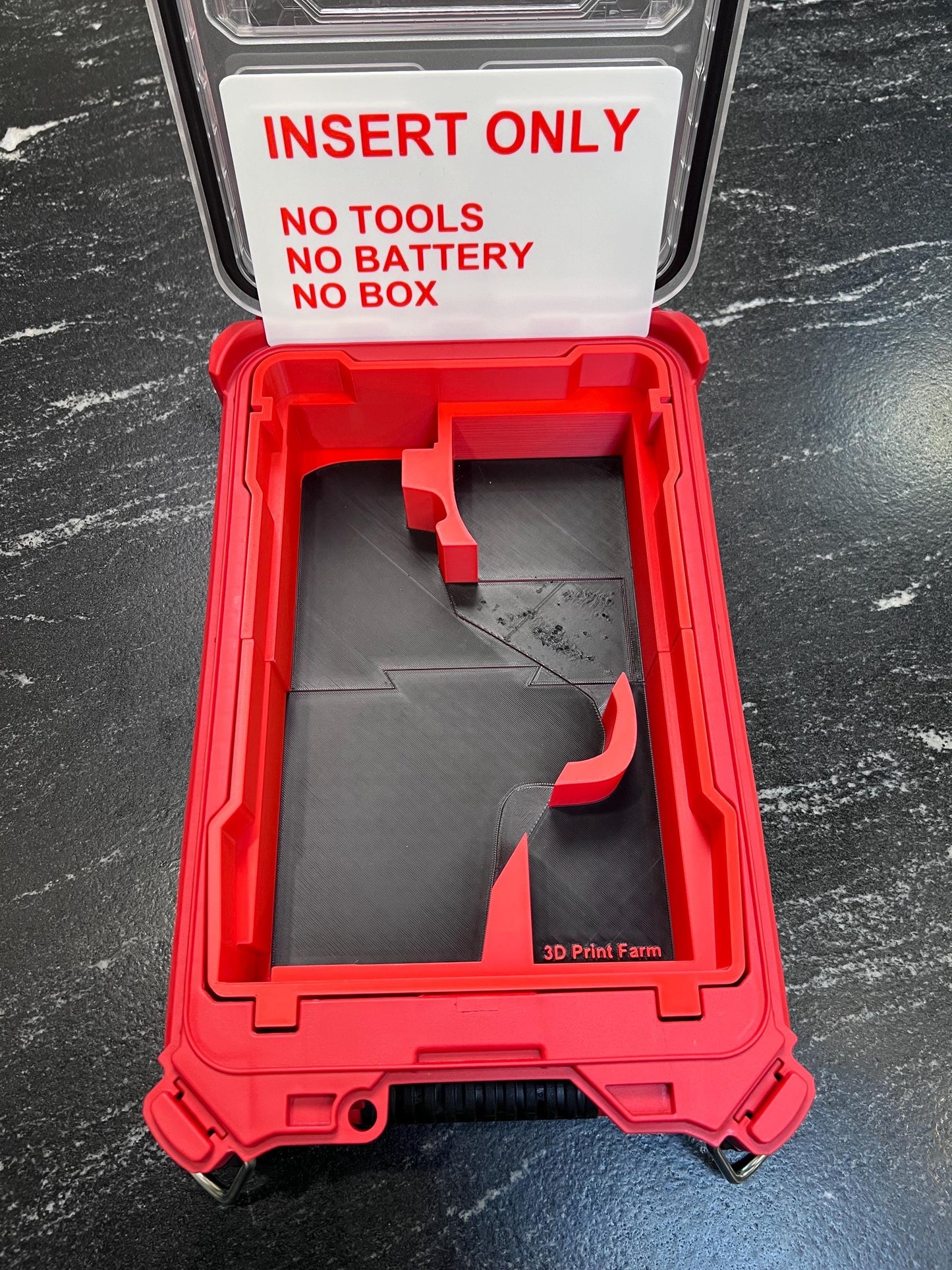 Milwaukee Compatible M12 Fuel Hackzall Organizing Insert Tray