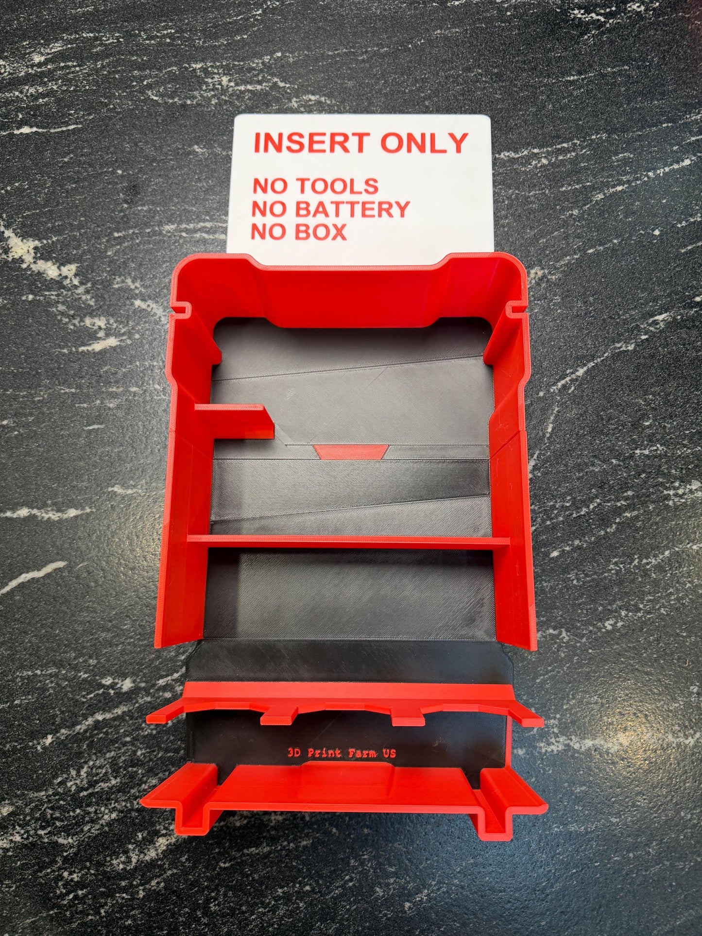 Milwaukee Compatible M12 & M18 Rapid Charger and M12 battery Packout Insert Tray