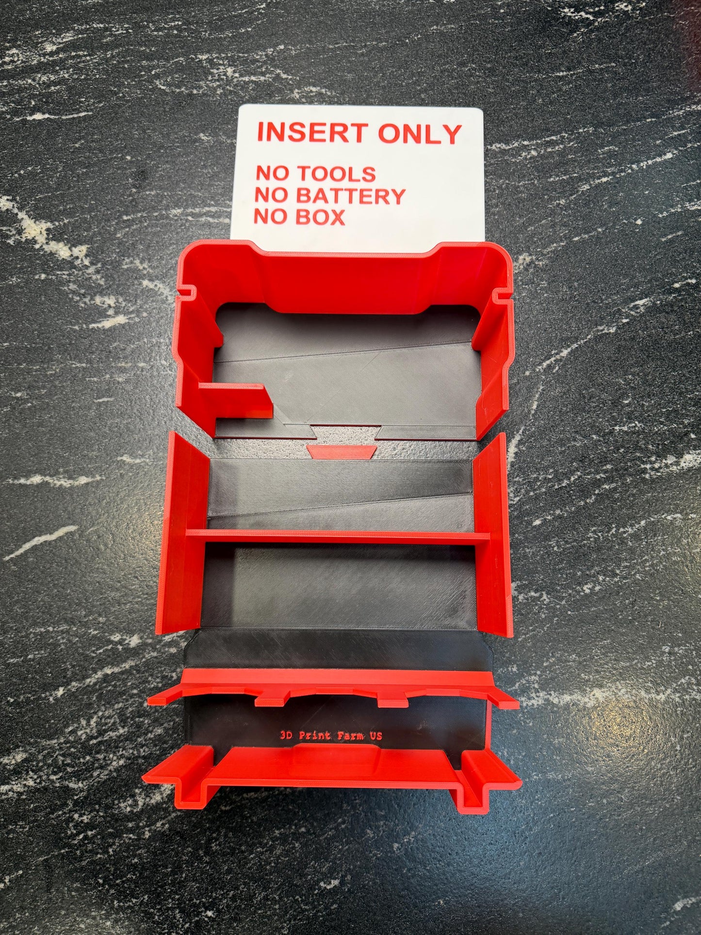 Milwaukee Compatible M12 & M18 Rapid Charger and M12 battery Packout Insert Tray