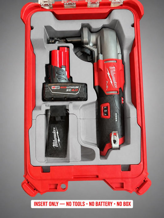 Milwaukee Packout Insert for M12 Nibbler | 3D Printed Organizer (Gray)