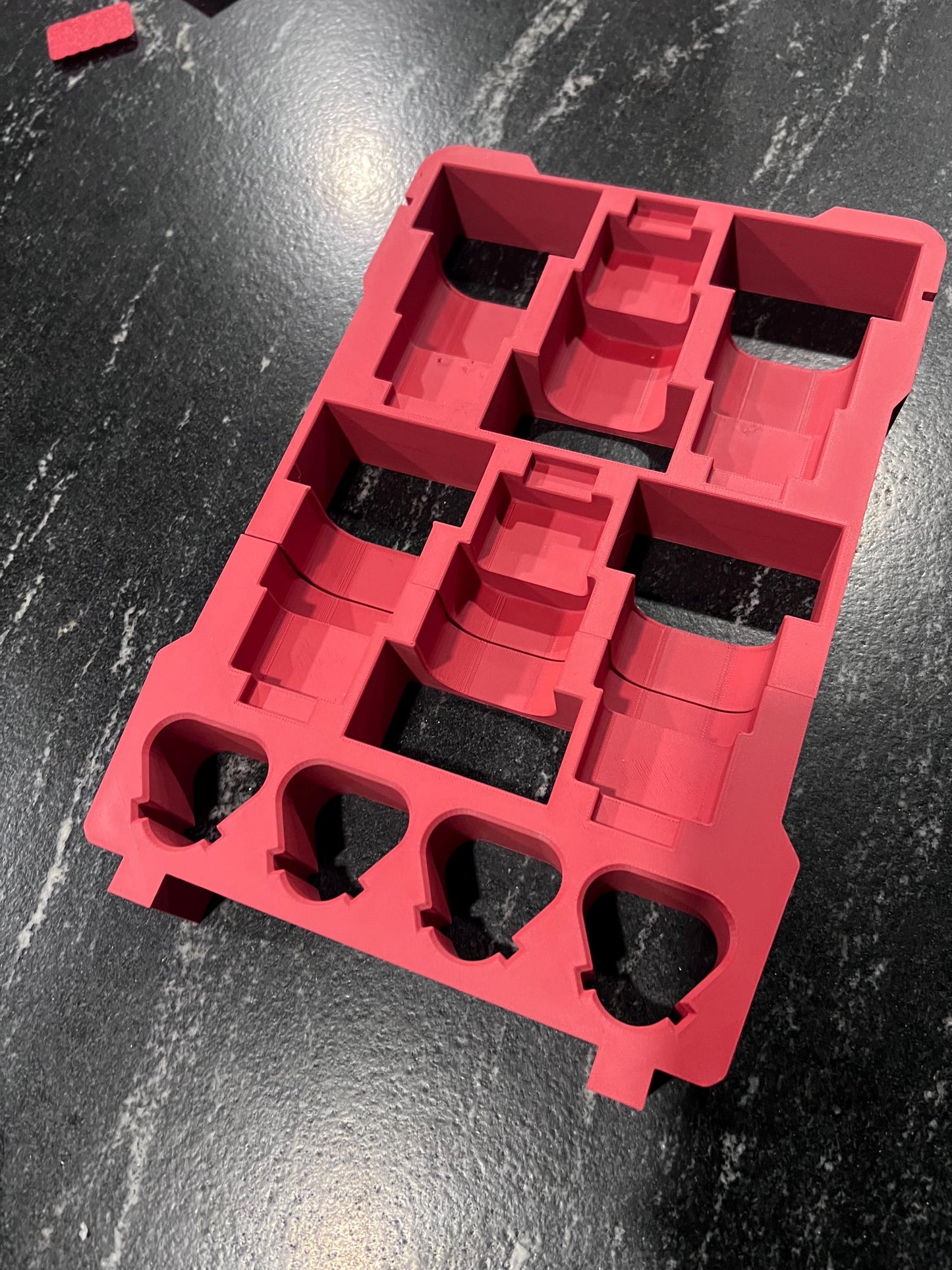Milwaukee Compatible M12 Battery Organizing Insert Tray