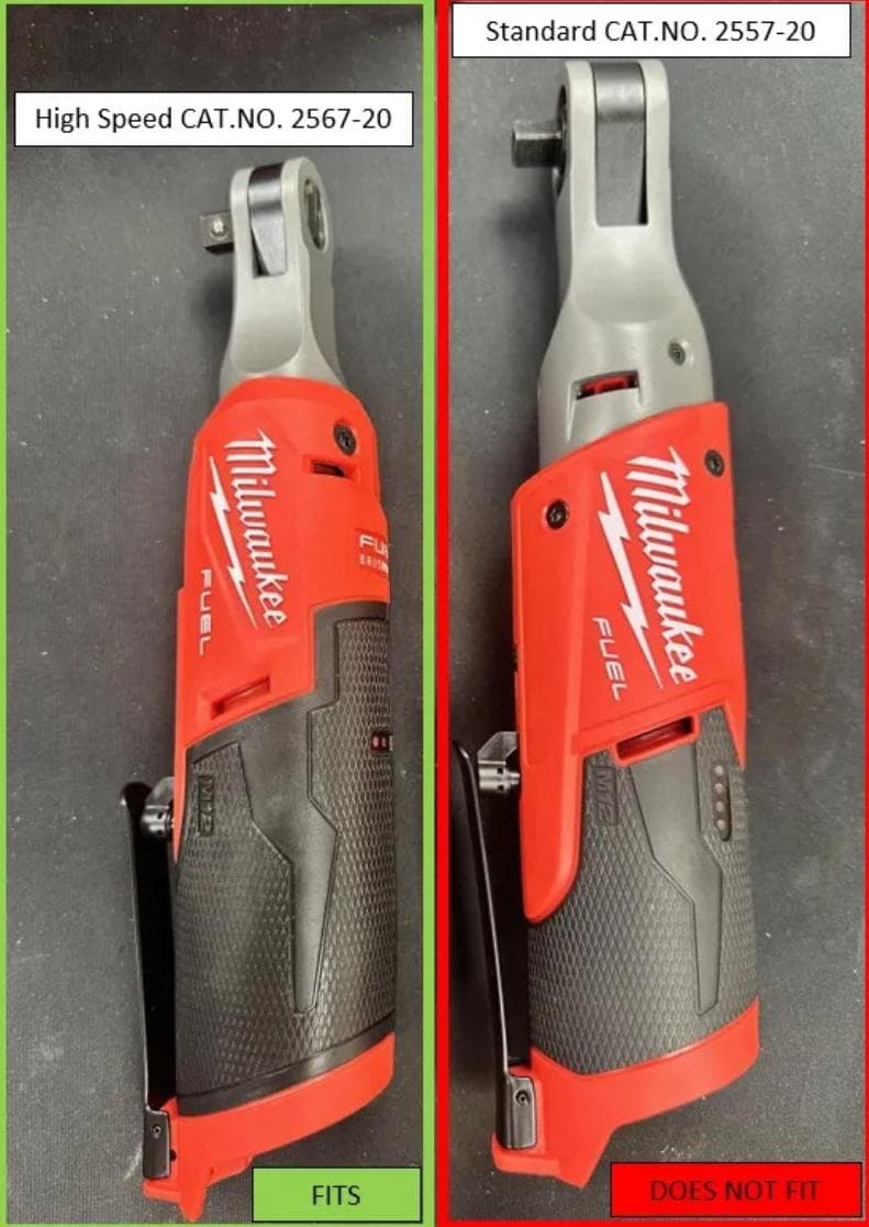 Milwaukee M12 Ratchet Socket Set Insert | 3D Printed Packout Organizer (Blue)
