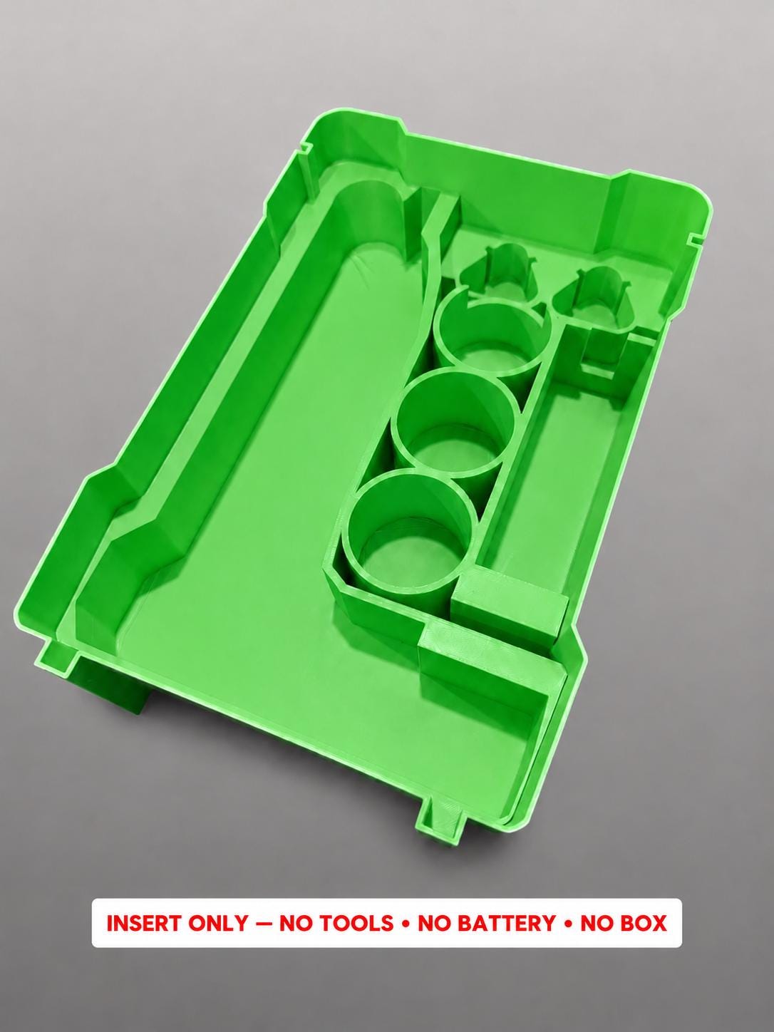 Milwaukee Compatible M12 ProPex Organizing Insert Tray GREEN