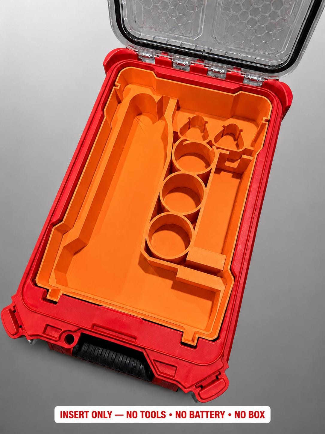 Milwaukee Compatible M12 ProPex Organizing Insert Tray ORANGE