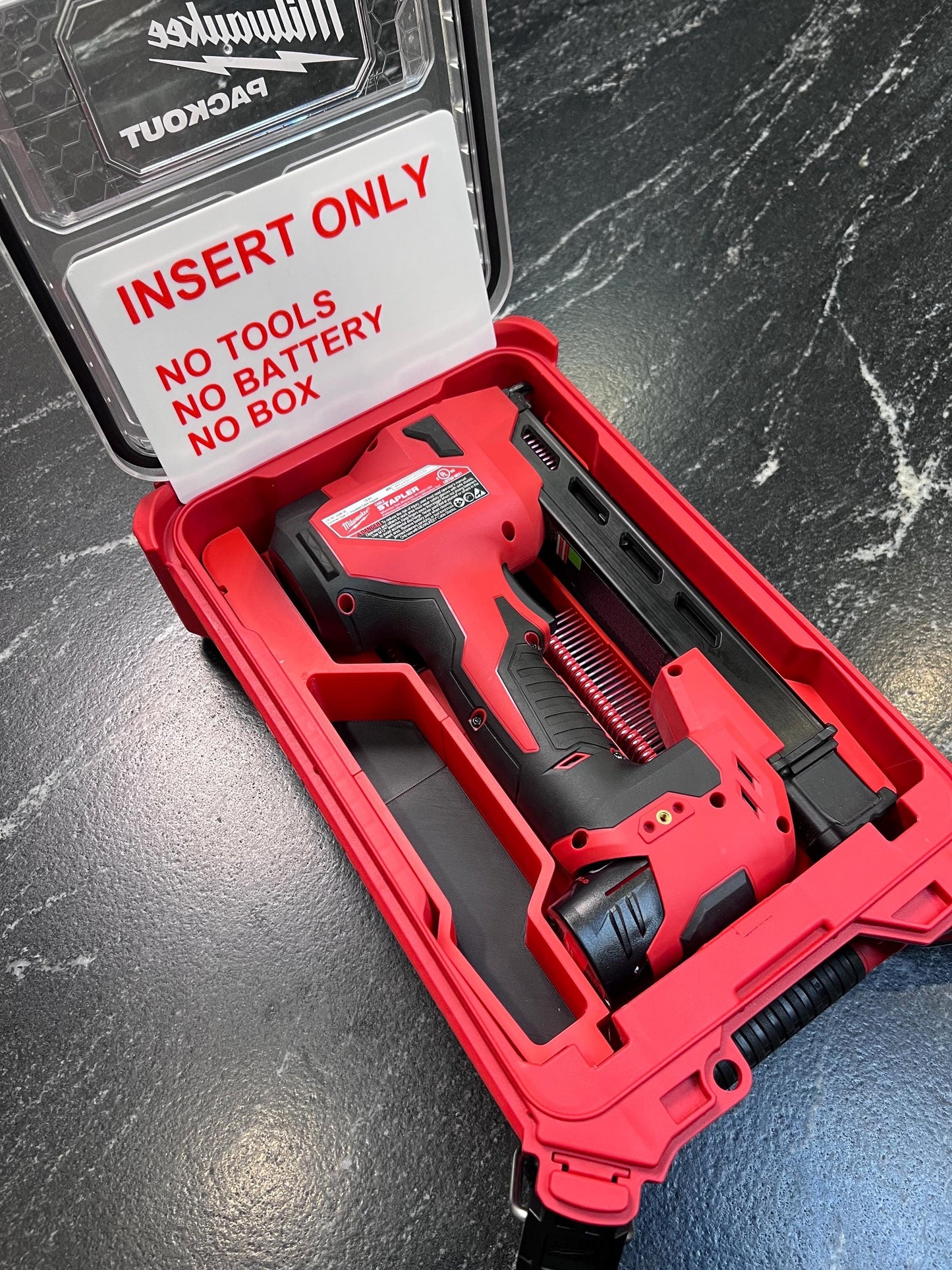 Milwaukee Compatible M12 Cable Stapler Organizing Insert Tray