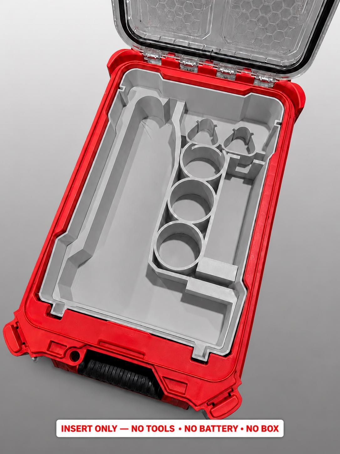 Milwaukee Compatible M12 ProPex Organizing Insert Tray GRAY