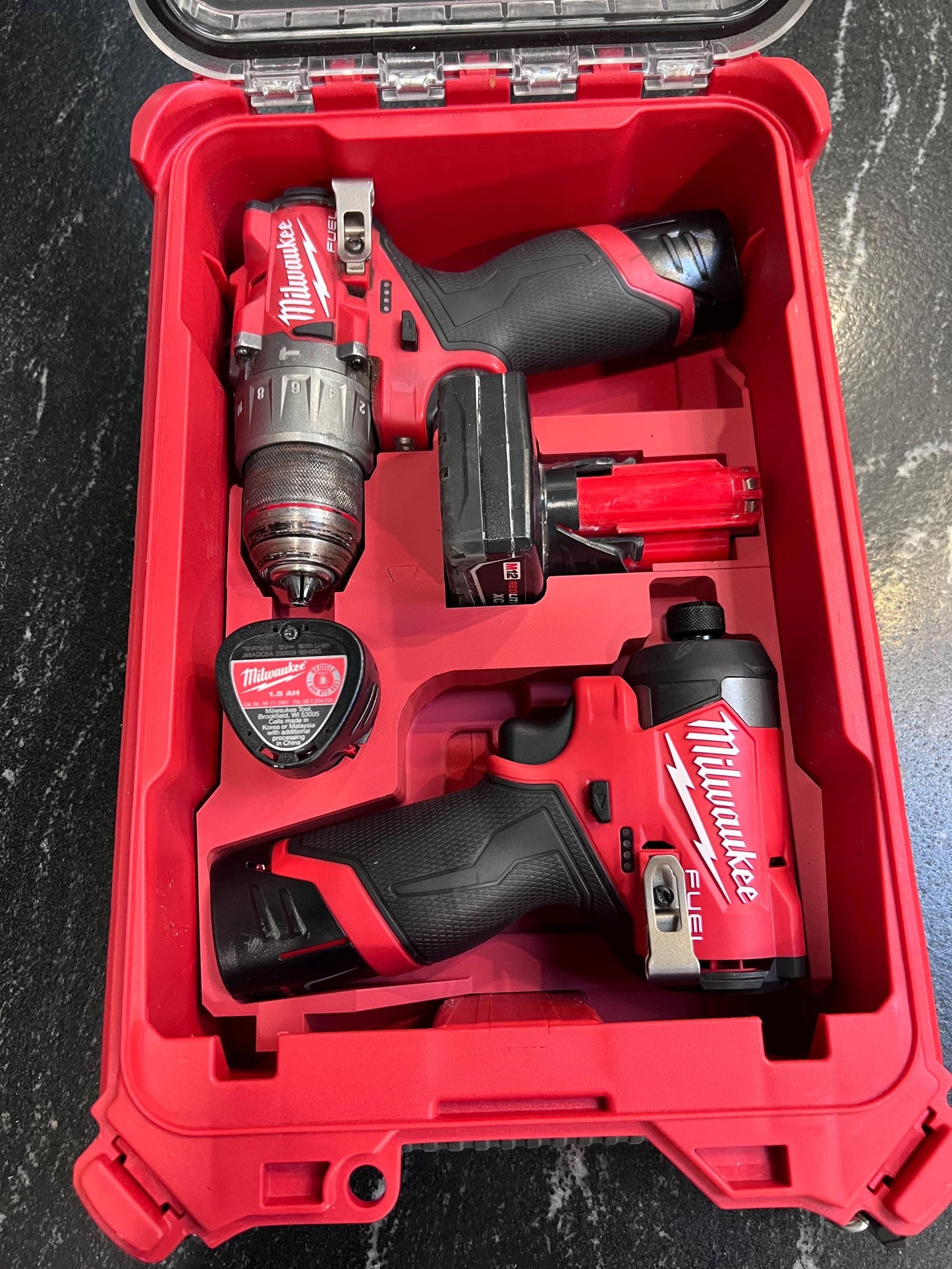 Milwaukee Compatible M12 Compact Drill Combo "INSERT ONLY " (Old Model)