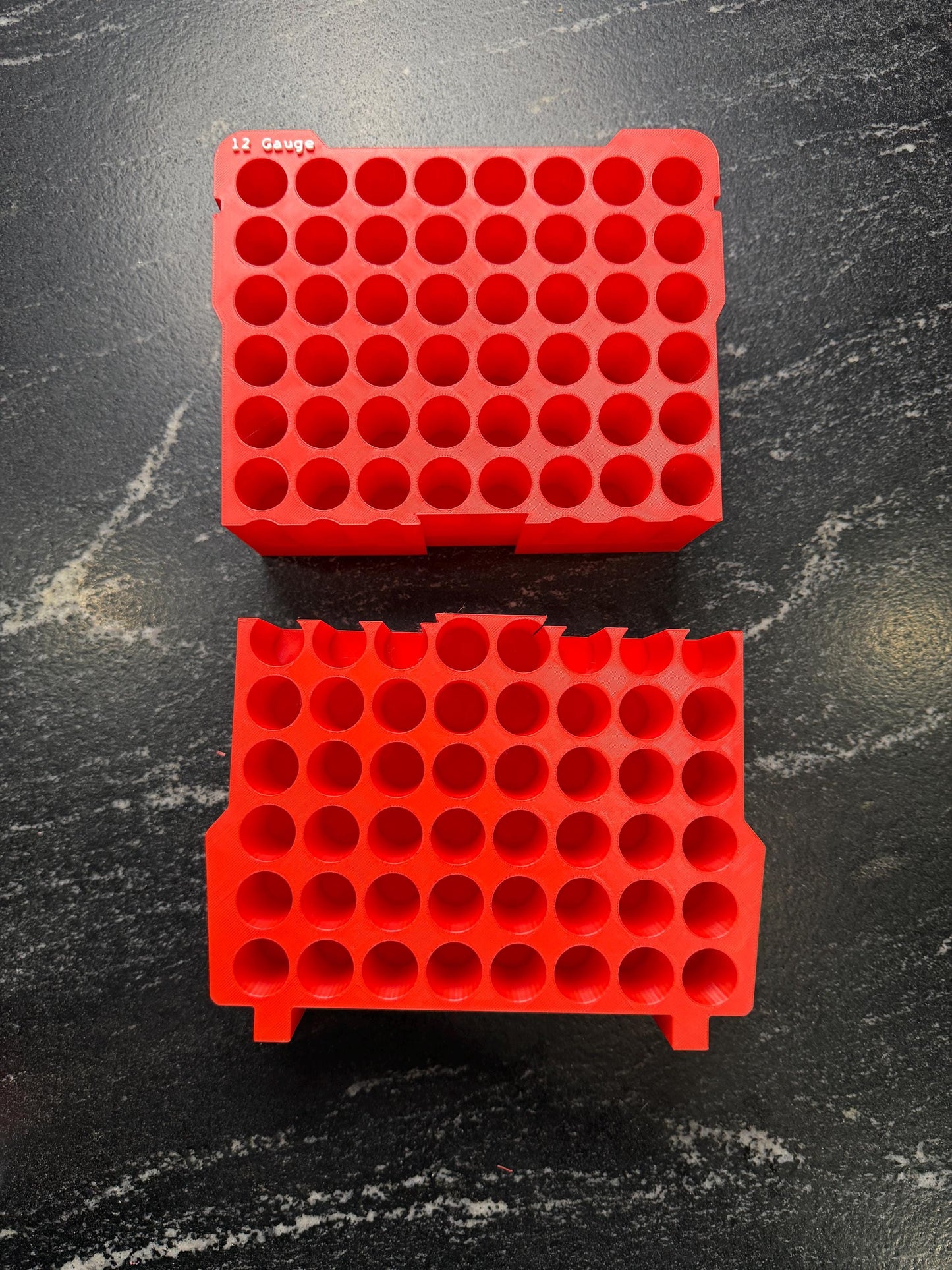 3D Printed 12 Gauge Ammo Insert Milwaukee Compact Low-Profile Packout - holds 96 rounds