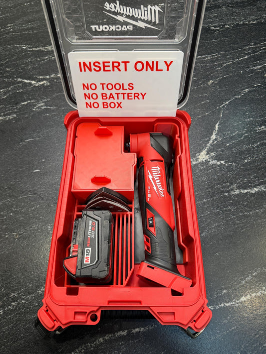 Milwaukee Compatible M18 Oscillating Multitool Packout Insert Tray