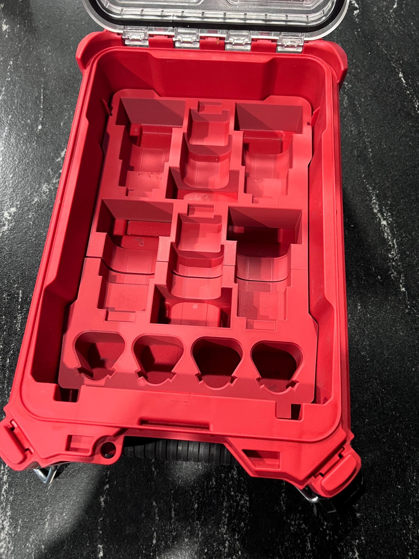 Milwaukee Compatible M12 Battery Organizing Insert Tray