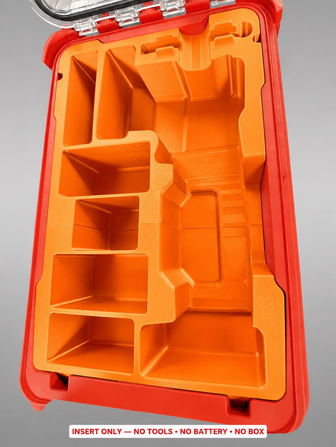 Milwaukee M12 Orbital Sander Packout Insert | 3D Printed Organizer (CAT.2531-20)