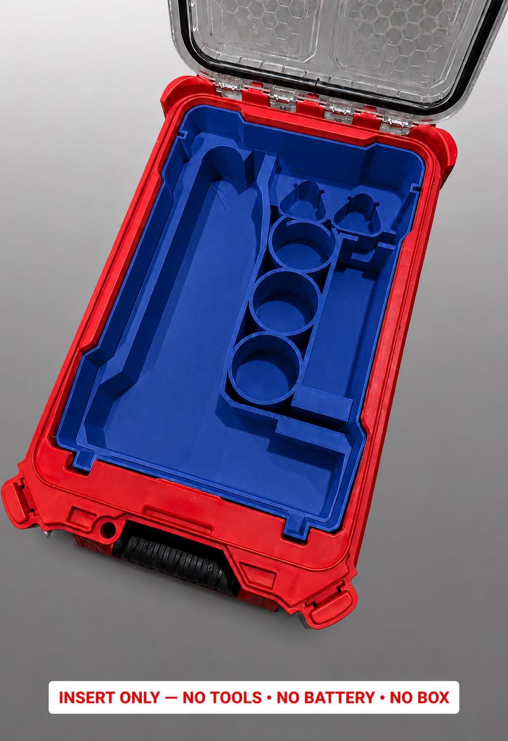 Milwaukee Compatible M12 ProPex Organizing Insert Tray BLUE