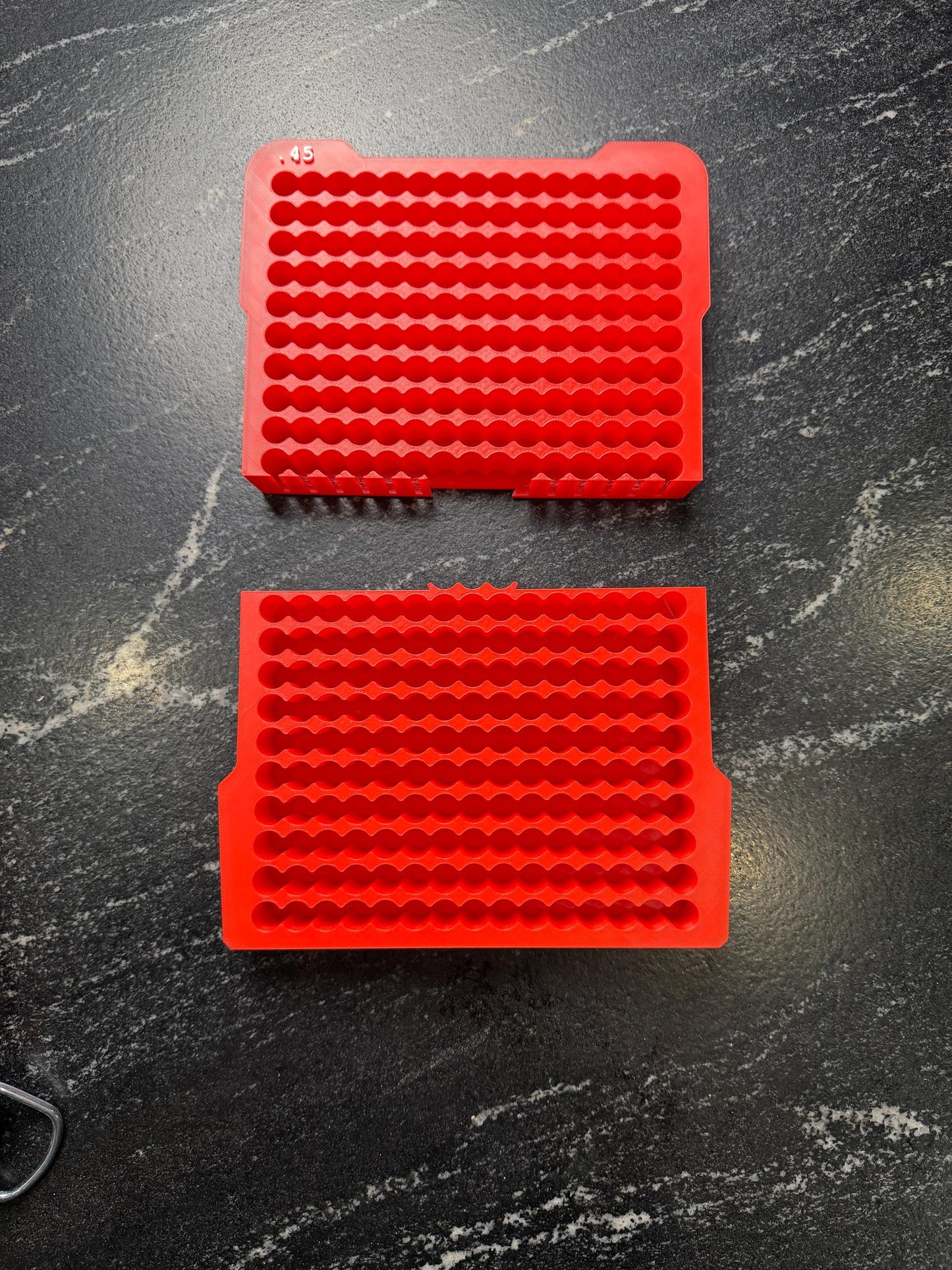 3D Printed .45 ACP Ammo Insert Milwaukee Compact Low-Profile Packout - holds 300 rounds