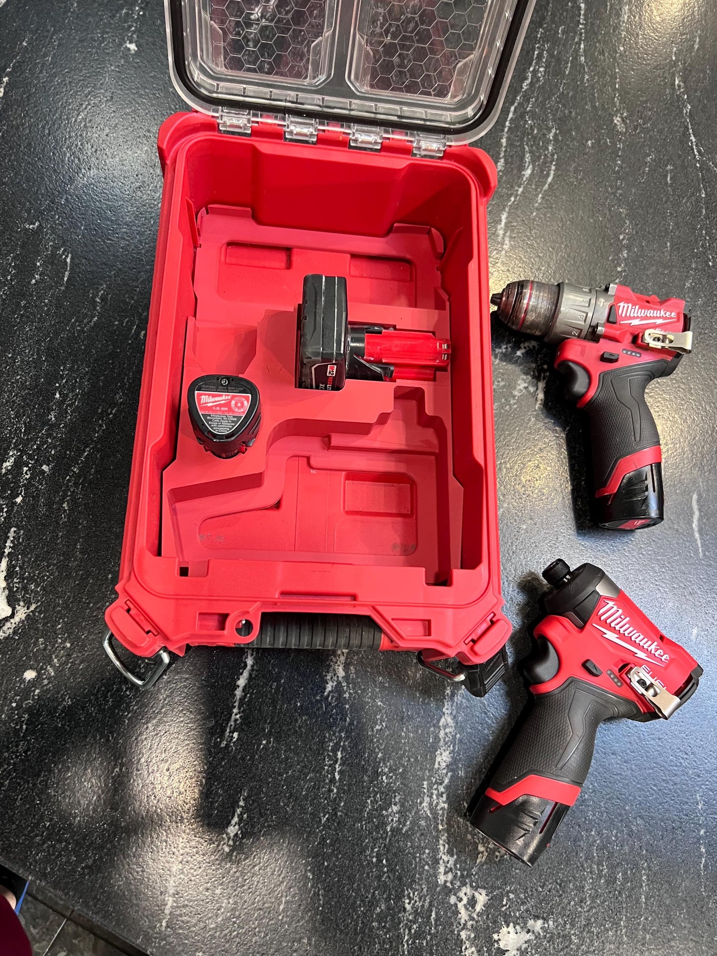Milwaukee Compatible M12 Compact Drill Combo "INSERT ONLY " (Old Model)