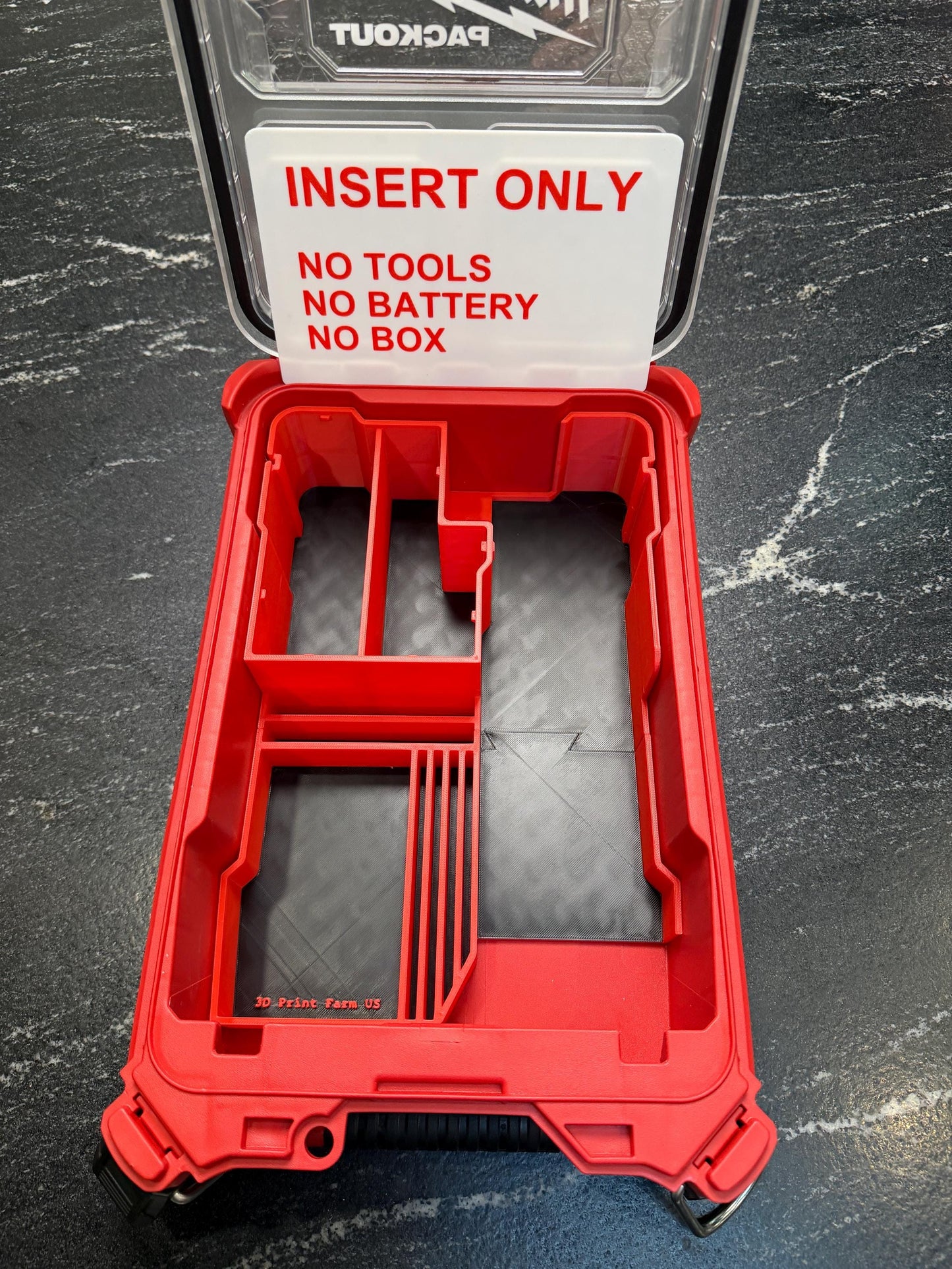 Milwaukee Compatible M18 Oscillating Multitool Packout Insert Tray