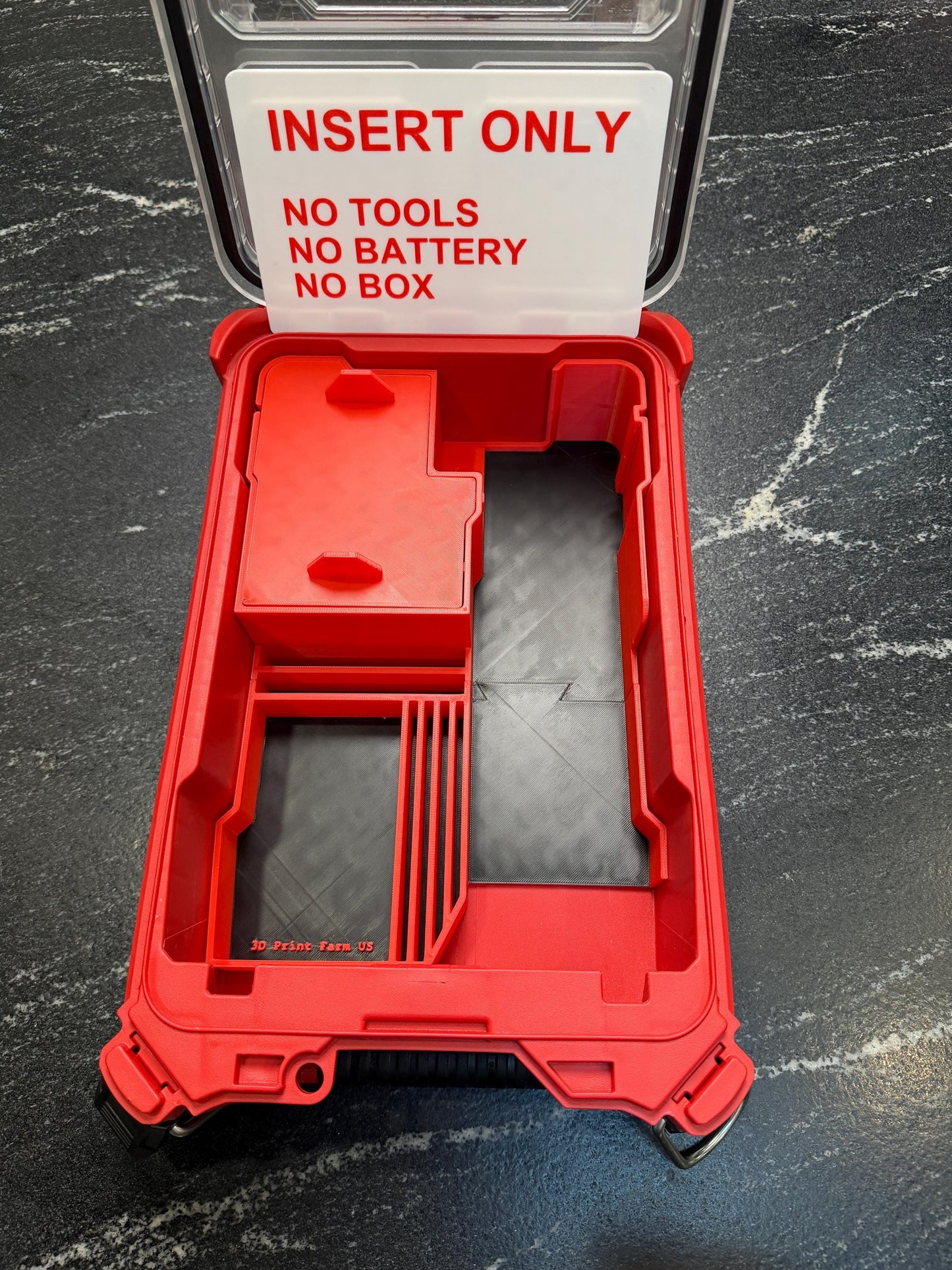 Milwaukee Compatible M18 Oscillating Multitool Packout Insert Tray