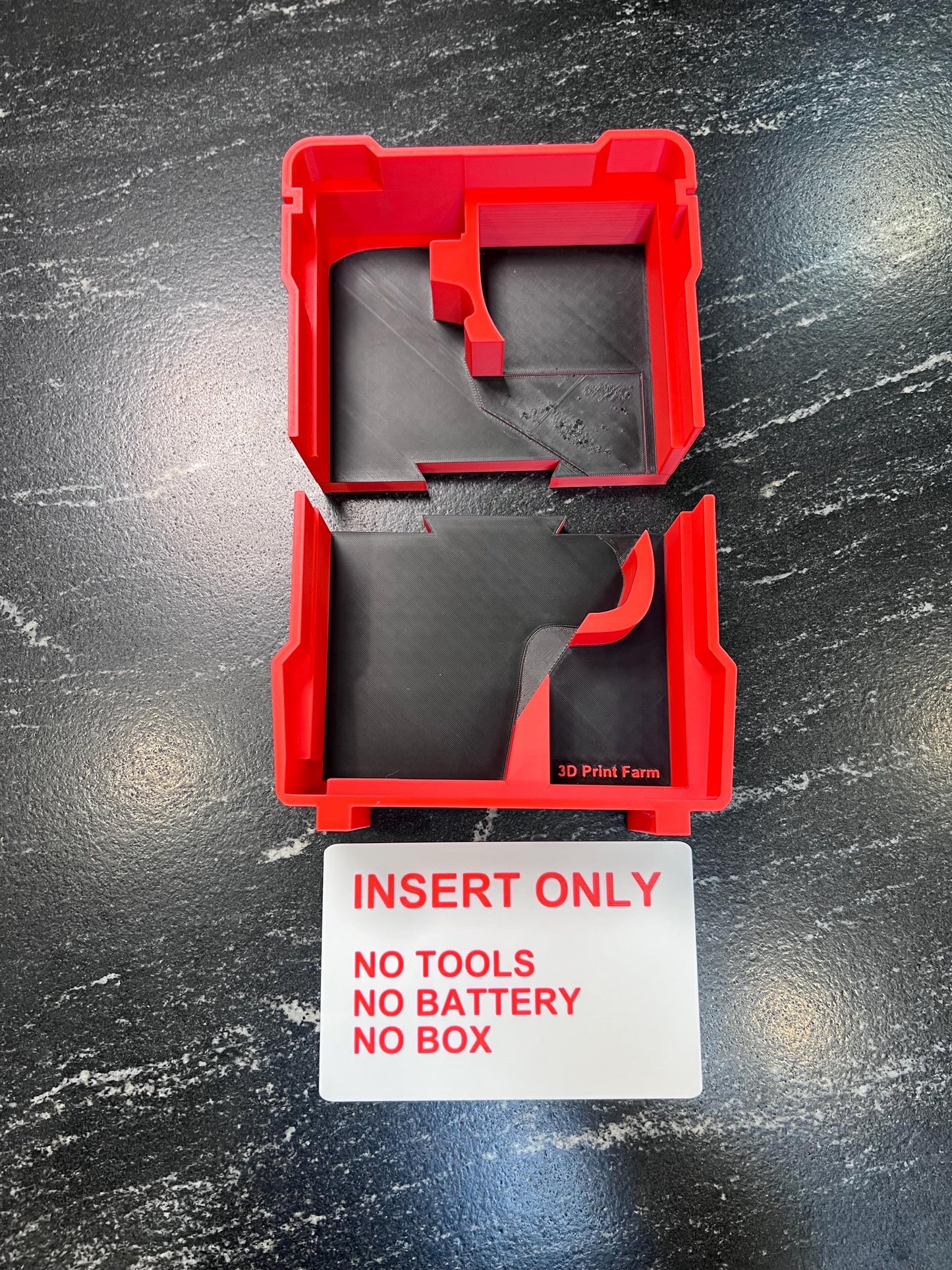 Milwaukee Compatible M12 Fuel Hackzall Organizing Insert Tray